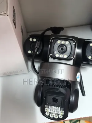 Triple Lens 4g Electric With Alarm Message Push  PTZ Tracking