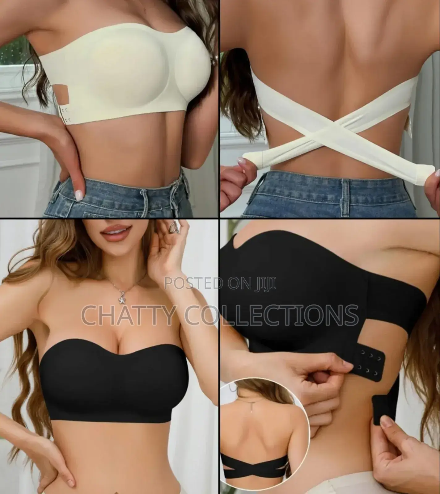 Anti Slip Seamless Strapless Bras