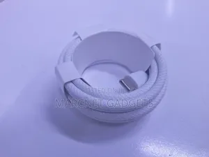 200w Usb Type C to Usb Type C Cable 2m White Cloth Cover