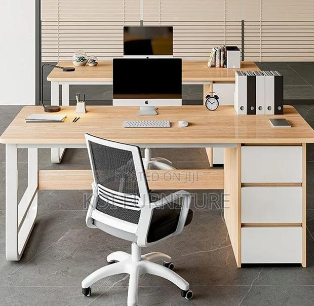 Office Desk; Home Office Study Desk With Storage - thumbnail 4