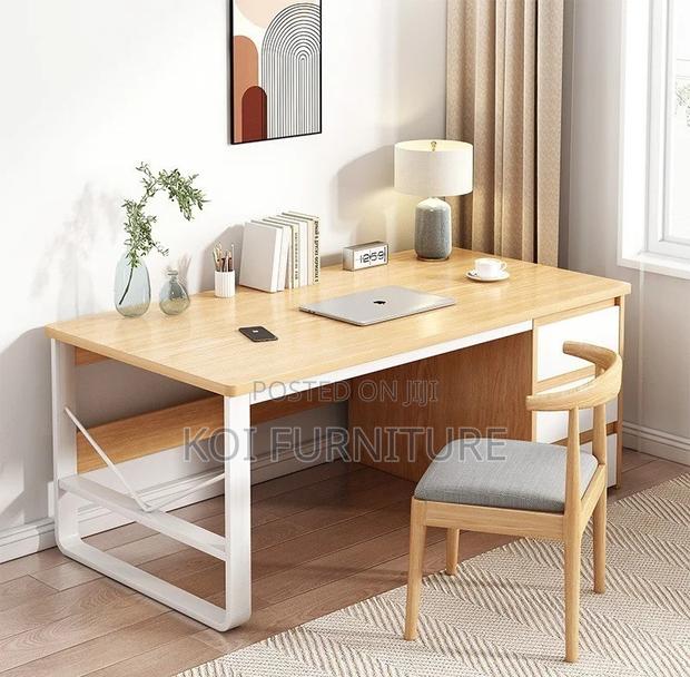 Office Desk; Home Office Study Desk With Storage - thumbnail 5