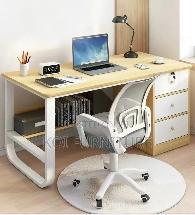 Office Desk; Home Office Study Desk With Storage