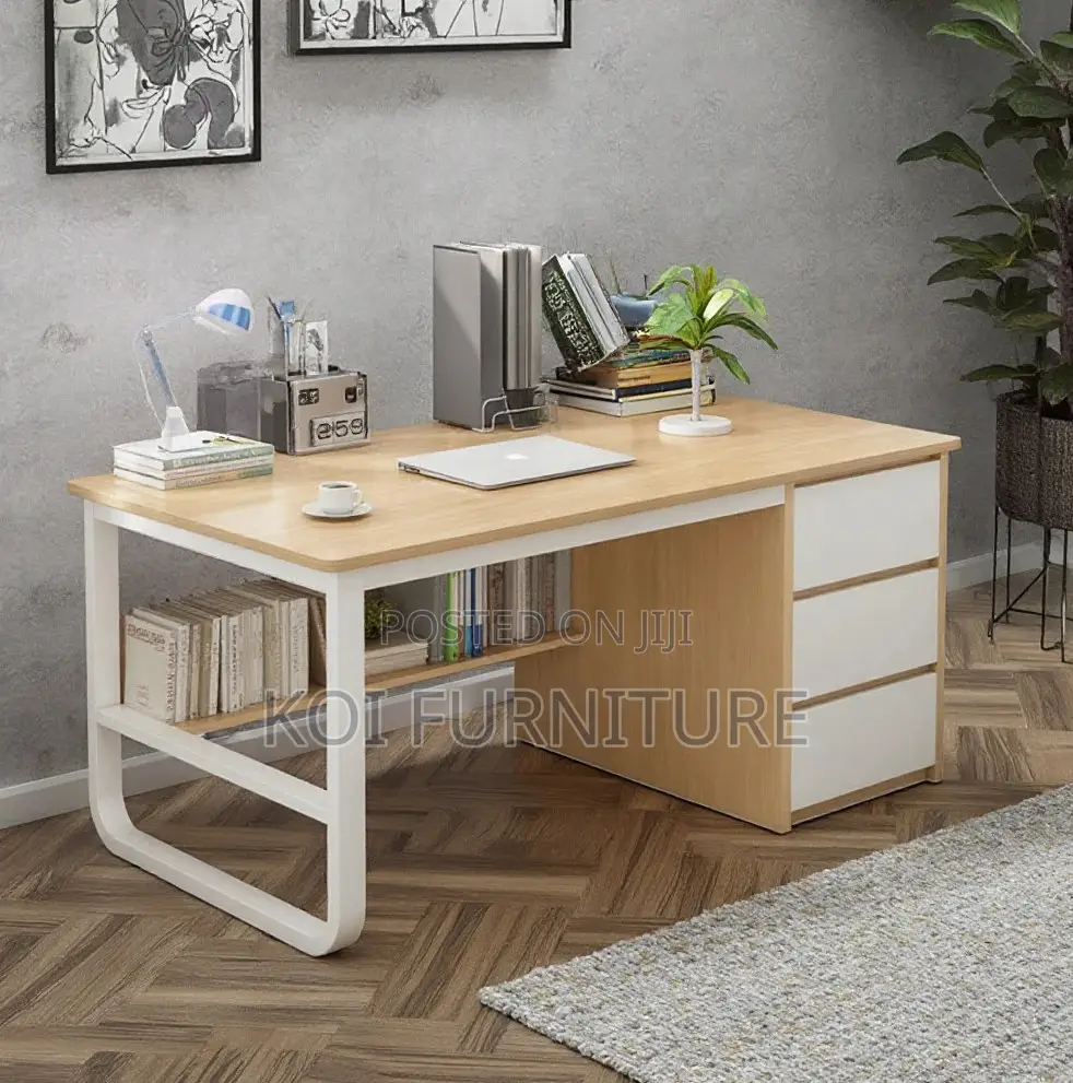 Office Desk; Home Office Study Desk With Storage