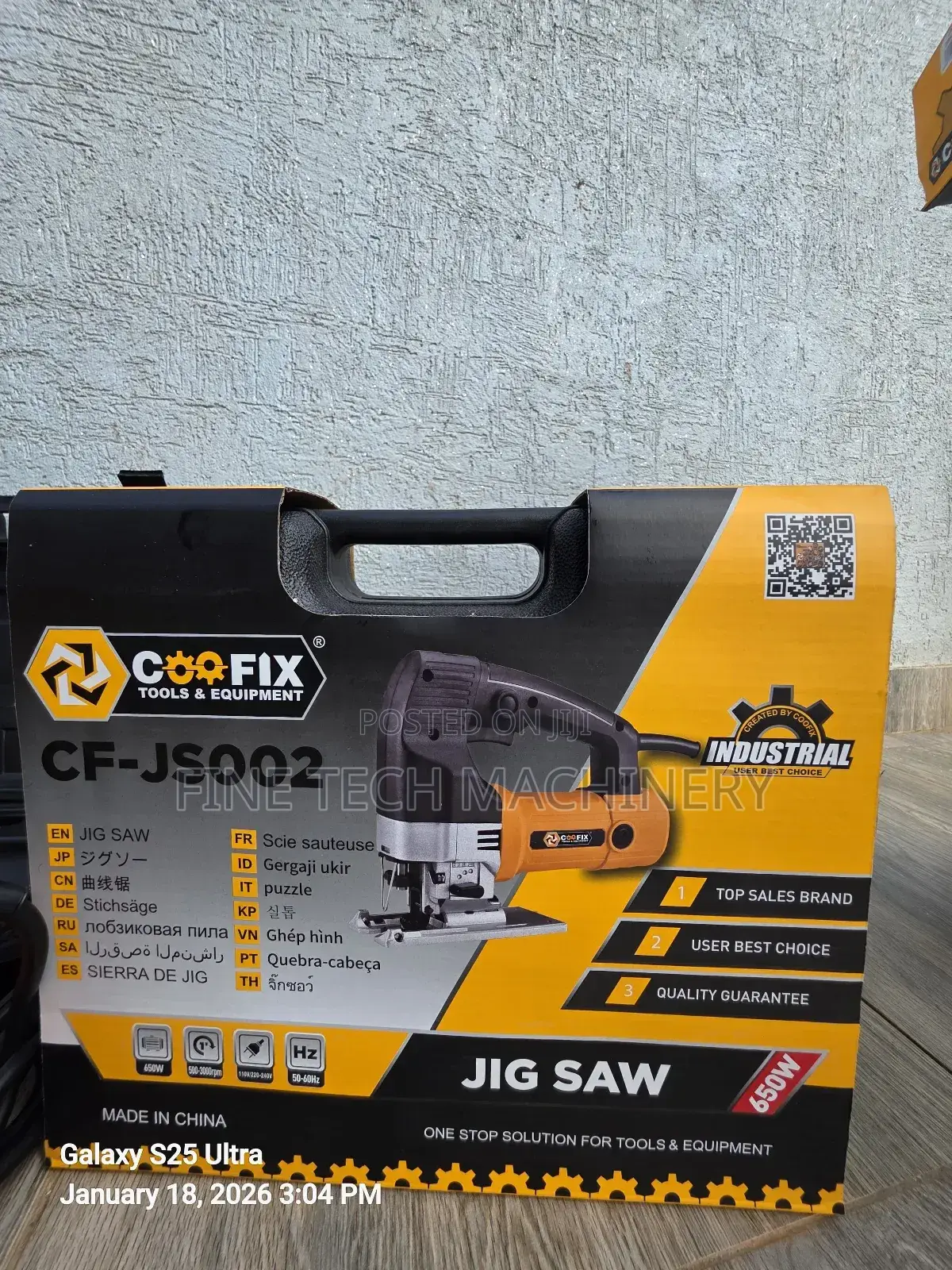 Coofix Industrial Jig Saw
