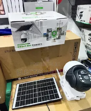 Advanced V380 Solar Camera - Hd Security With Sim Card Support