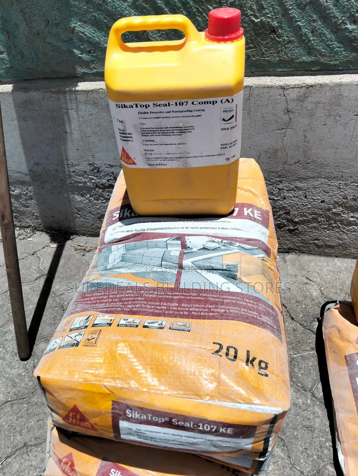 High Performance Waterproofing Sika Topseal 107
