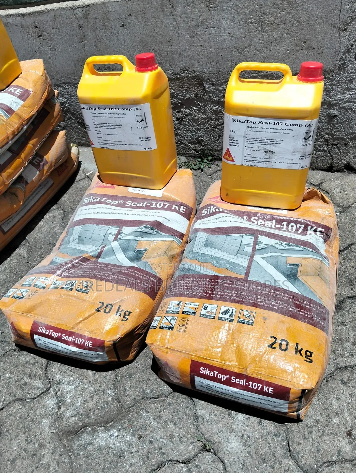 High Performance Waterproofing Sika Topseal 107