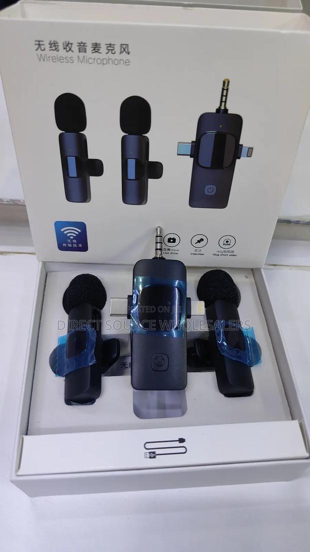 Wireless Microphone 3 in 1 Lavalier Microphone - main view