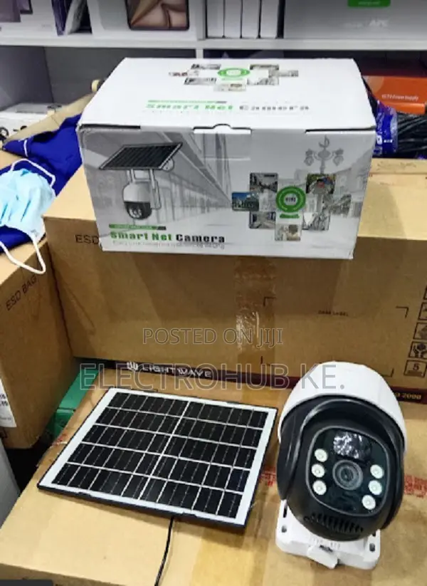 Solar 4g Smart Camera V380 - Motion Detection Night Vision
