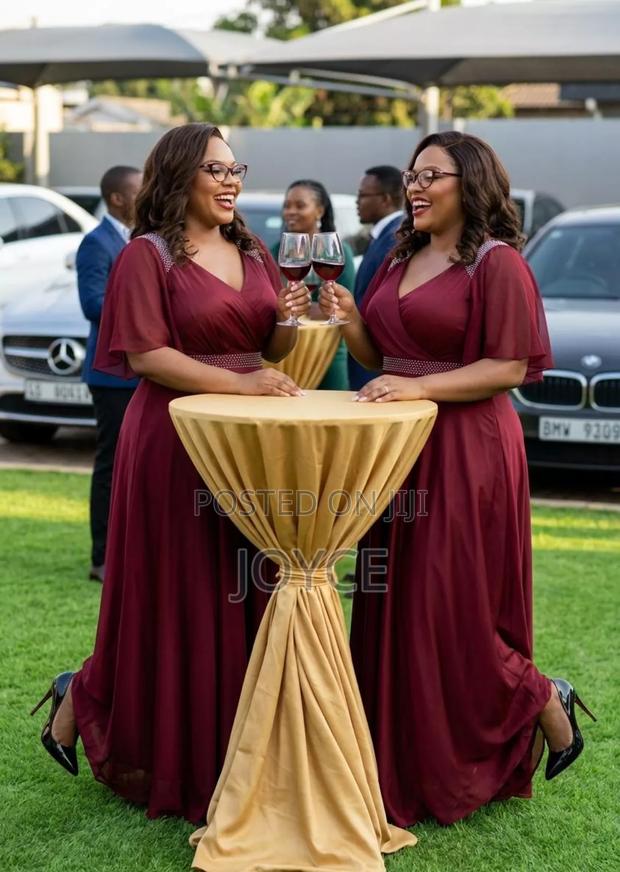 Satin Maxi Dress - thumbnail 4