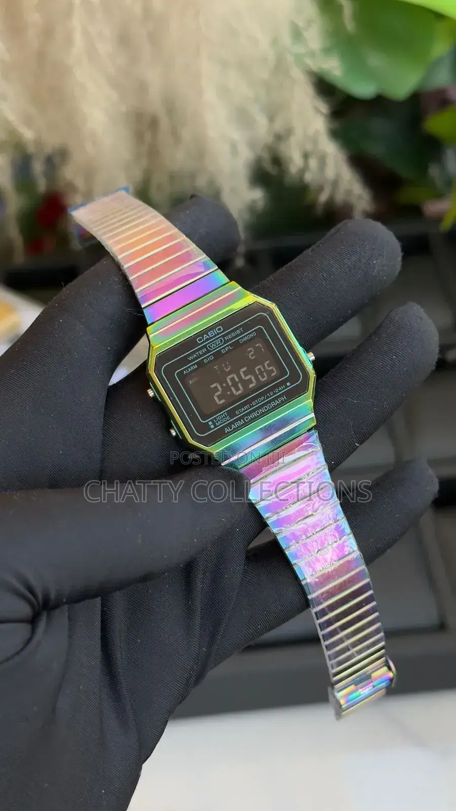 Multicolour Unisex Casio Digital Watch