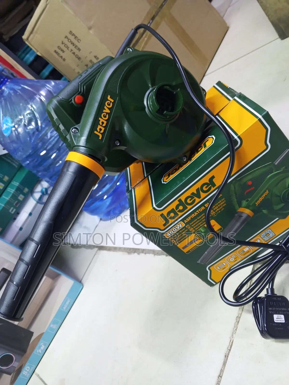 Jadever Electric Air Aspirator Blower Machine 400watts