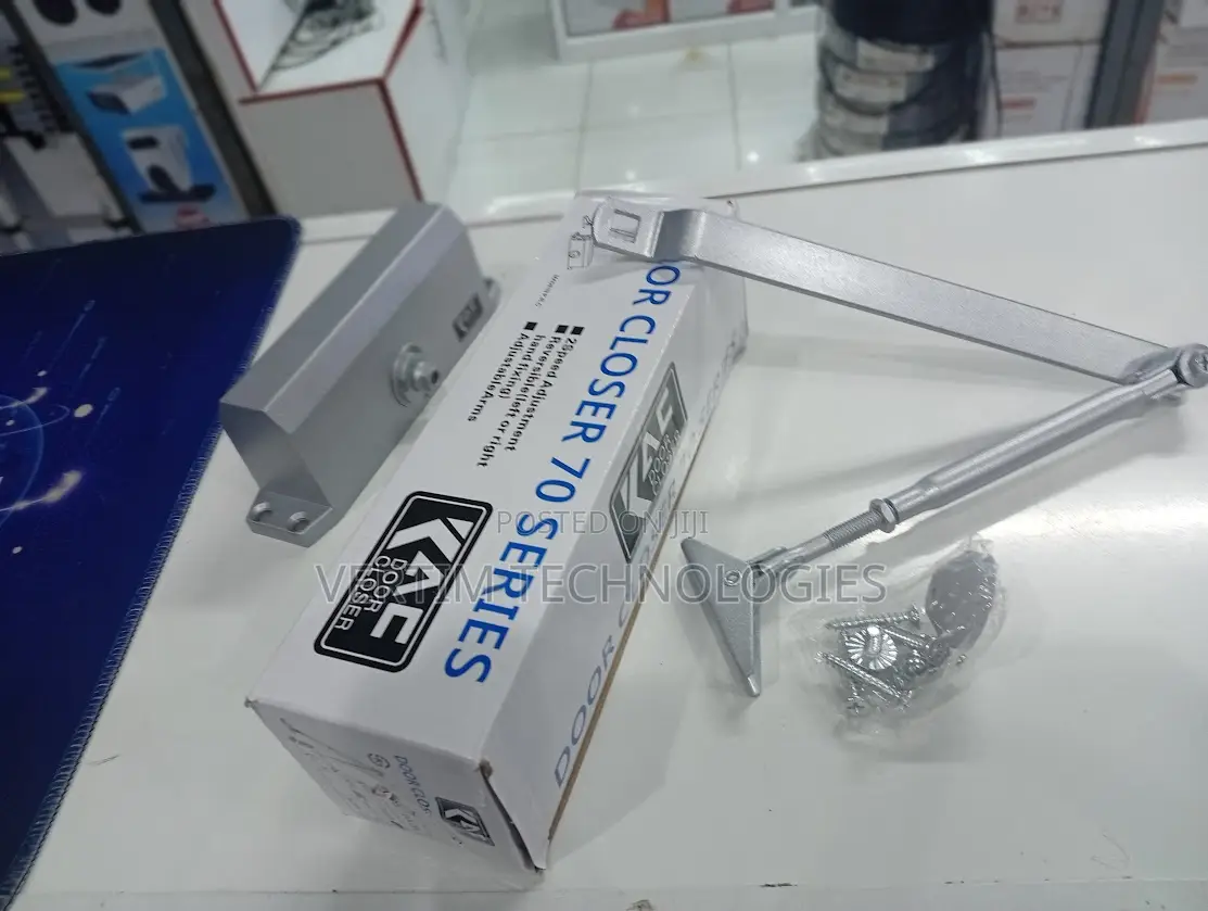 Hydraulic Aluminum Door Closer 25-45kg Fireproof Design