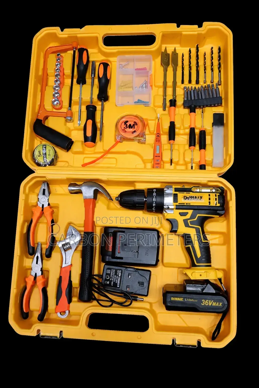 118pcs Dewalt Cordless Set