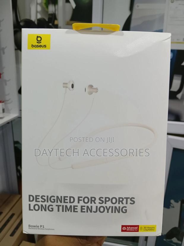 The Baseus Bowie P1 Neckband Wireless Earphones. - thumbnail 3