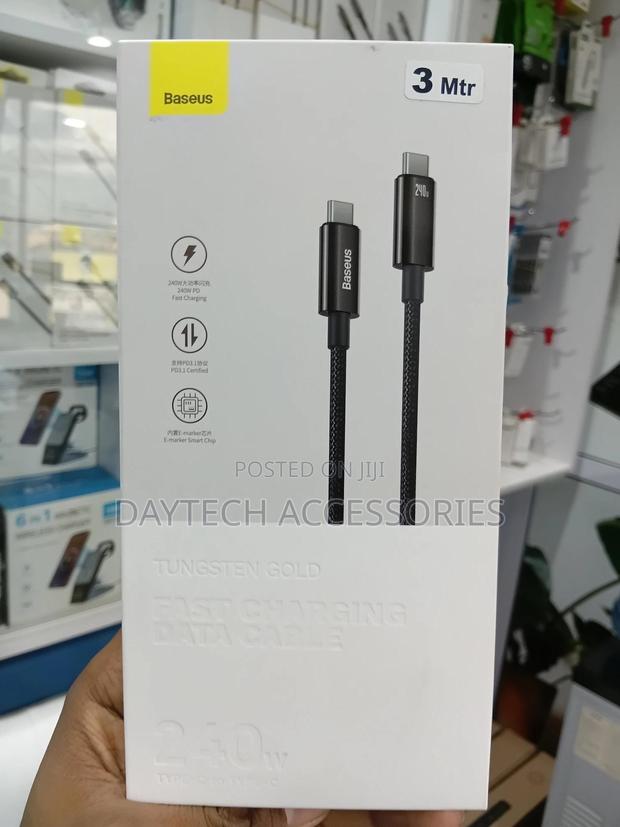 Baseus Usb-C to Usb-C Fast Charging Cable - 240w (3m)