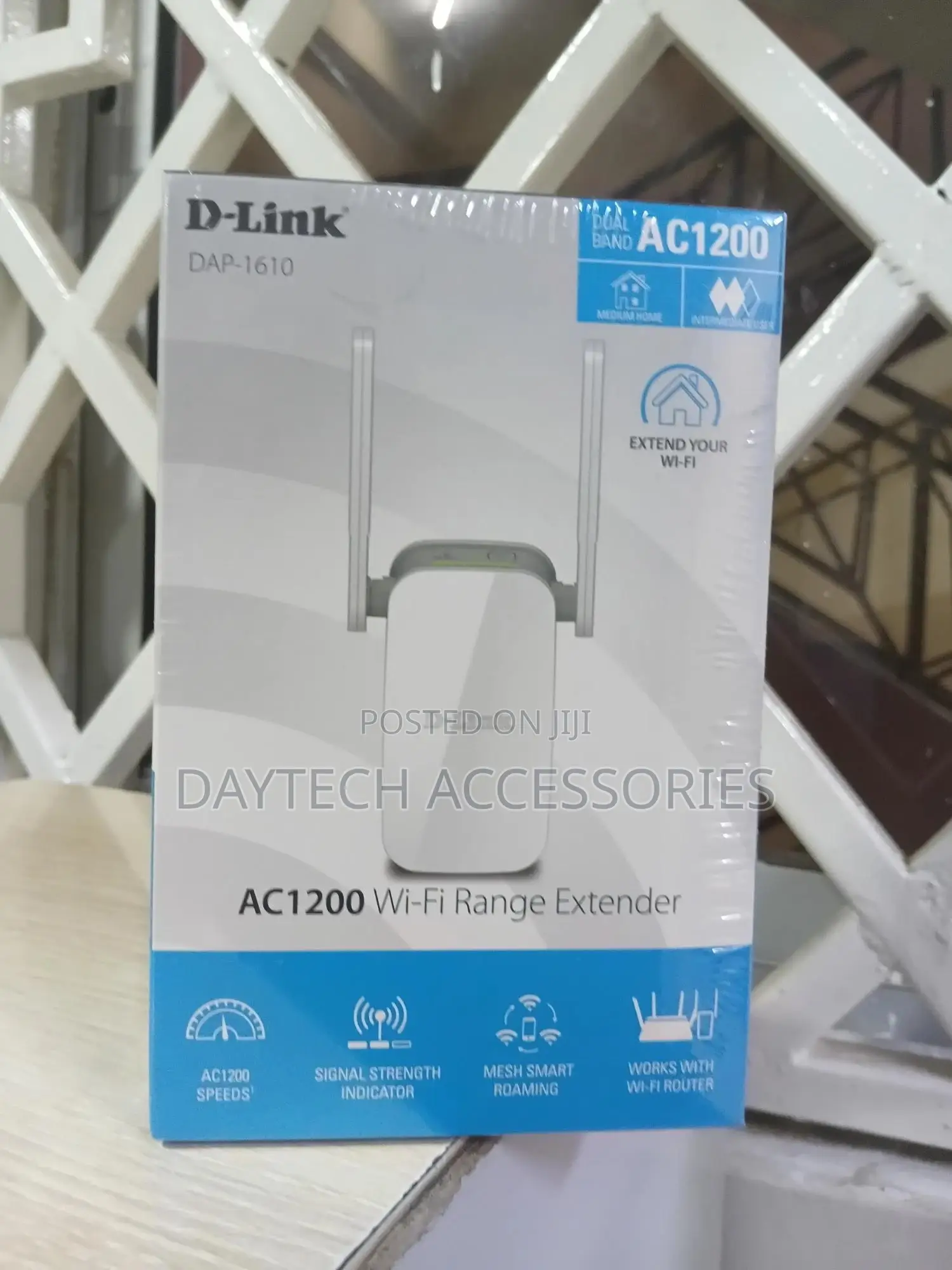D-Link Ac1200 Dual Band Wifi Range Extender Dap-1610