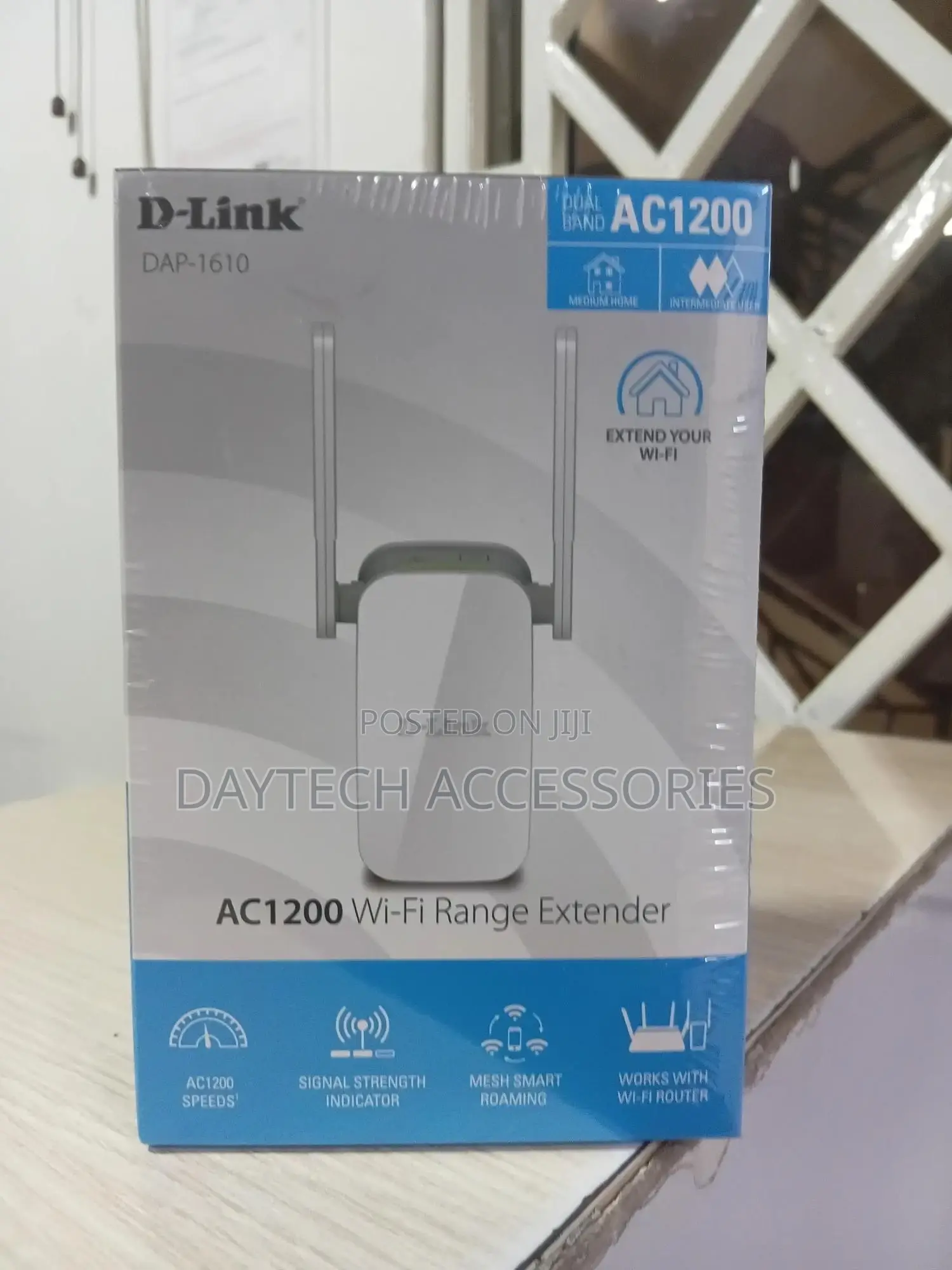 D-Link Ac1200 Dual Band Wifi Range Extender Dap-1610