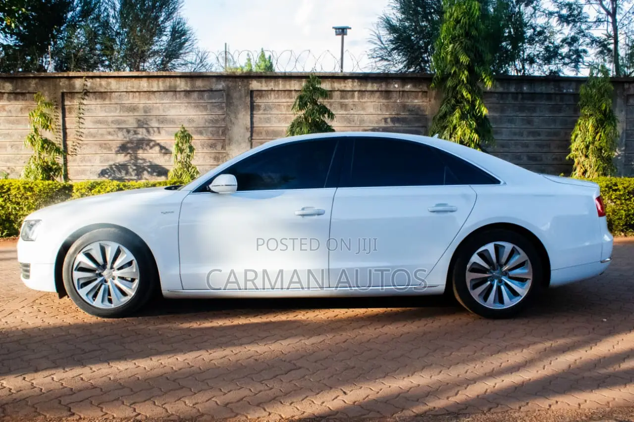 Audi A8 2013 White