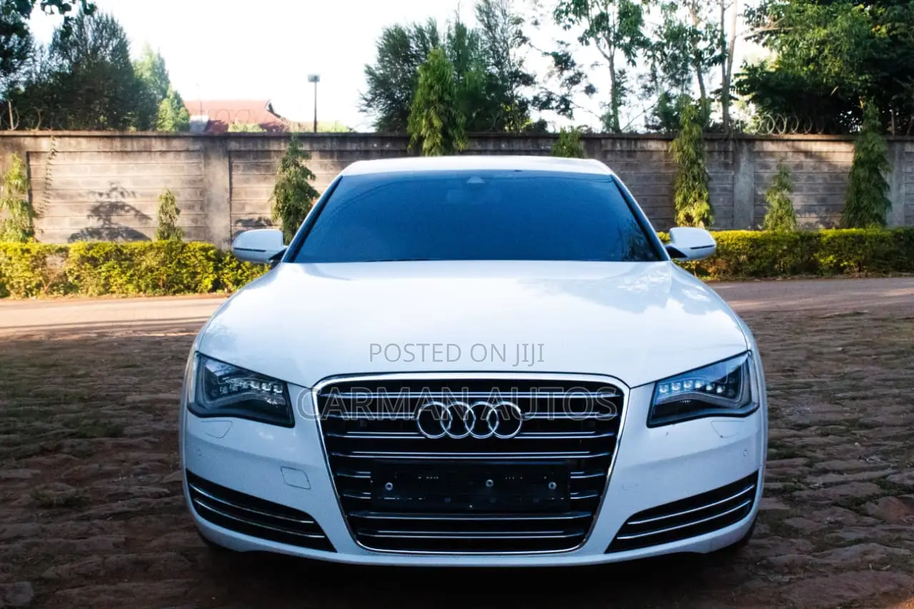 Audi A8 2013 White
