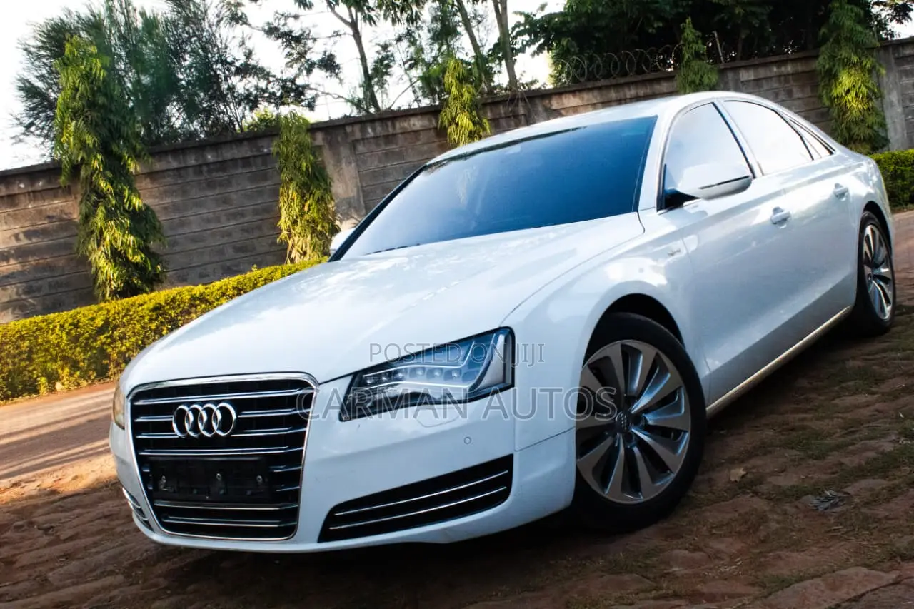 Audi A8 2013 White