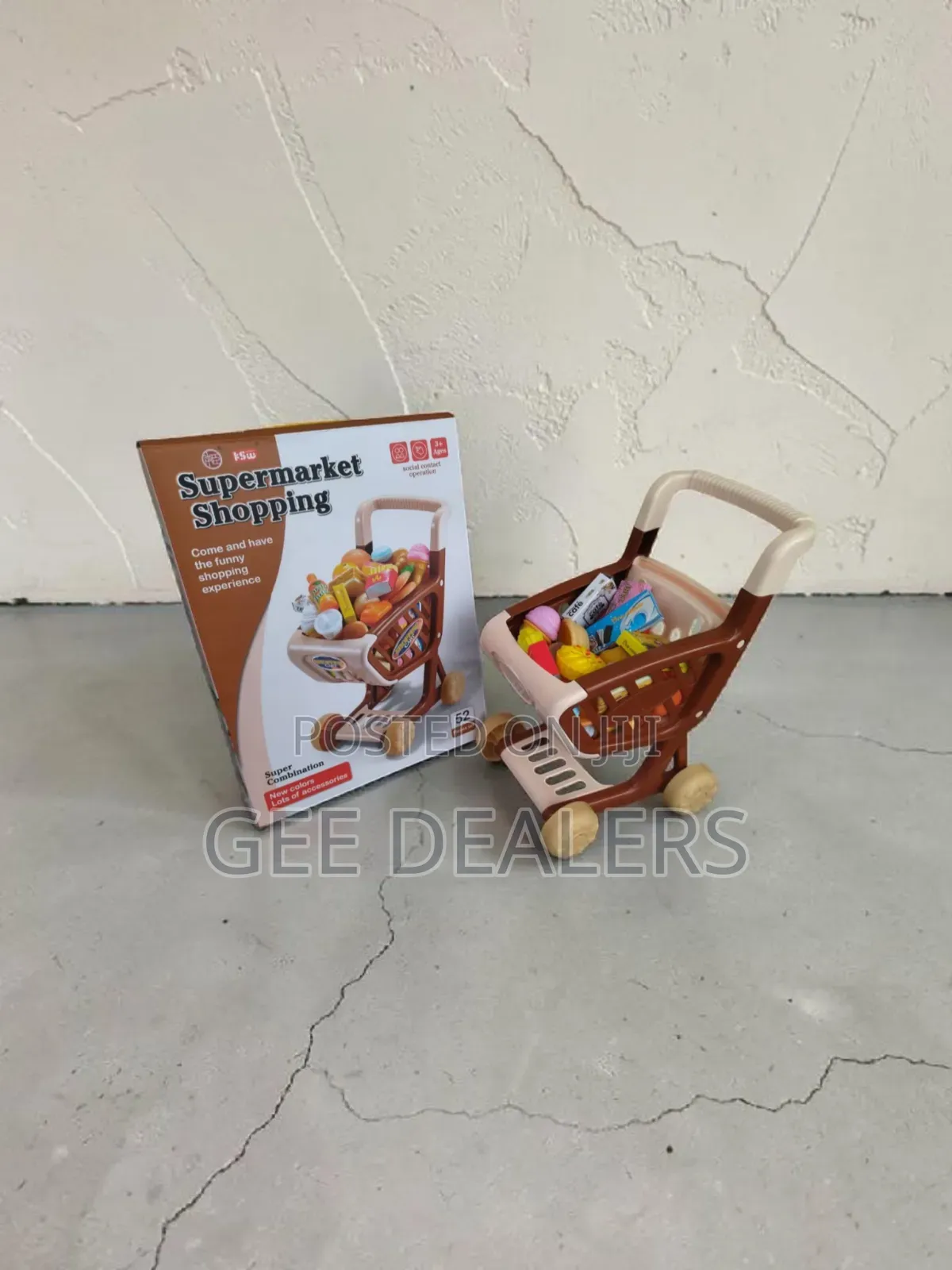 52pcs Kids Shopping Carts,