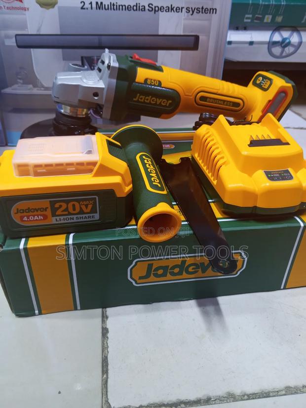 Jadever 4.5 Inch Cordless Angle Grinder 20v