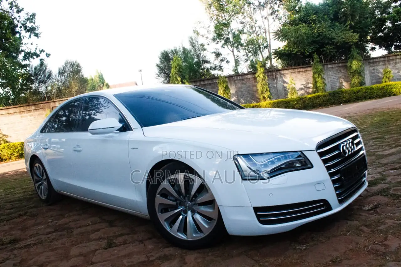 Audi A8 2013 White