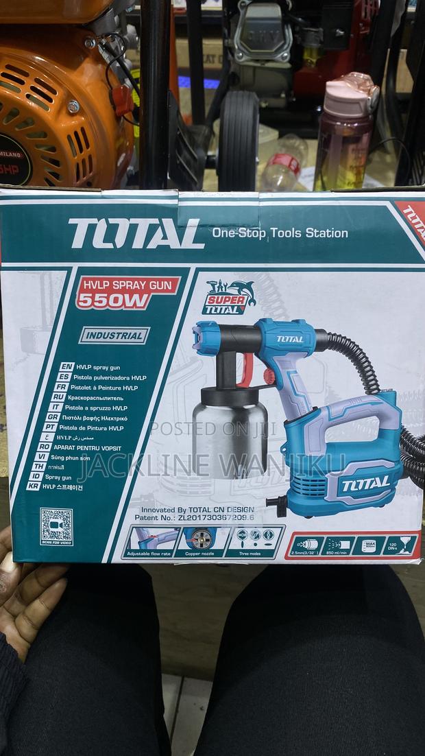 Total HVLP Spray Gun 550w/Spray Gun Total 550w