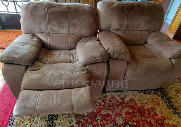 5 Seater Sofa Set With Recliner - thumbnail 7