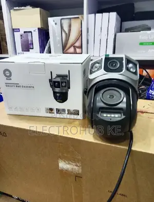 Smart Dual Lens CCTV Camera - 4g Ac Powered Full Coverage