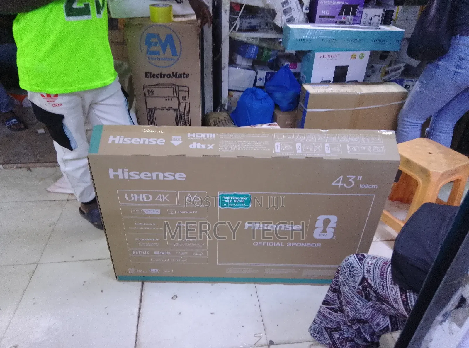 Hisense 43-Inch Uhd Smart Tv* (A6 Series)