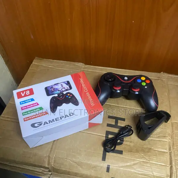 V8 Wireless Gamepad Rechargeable Bluetooth Gaming Controller