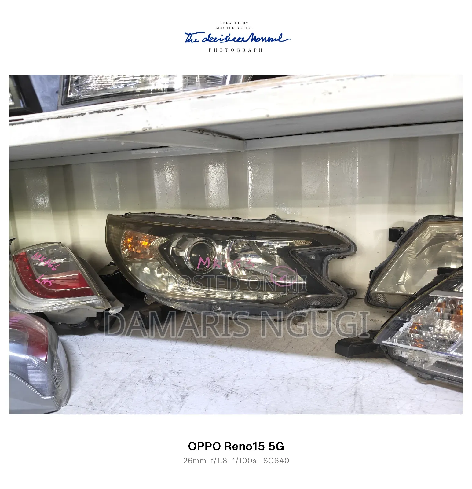 Honda Cr-v Rm1 Headlight Ex Japan