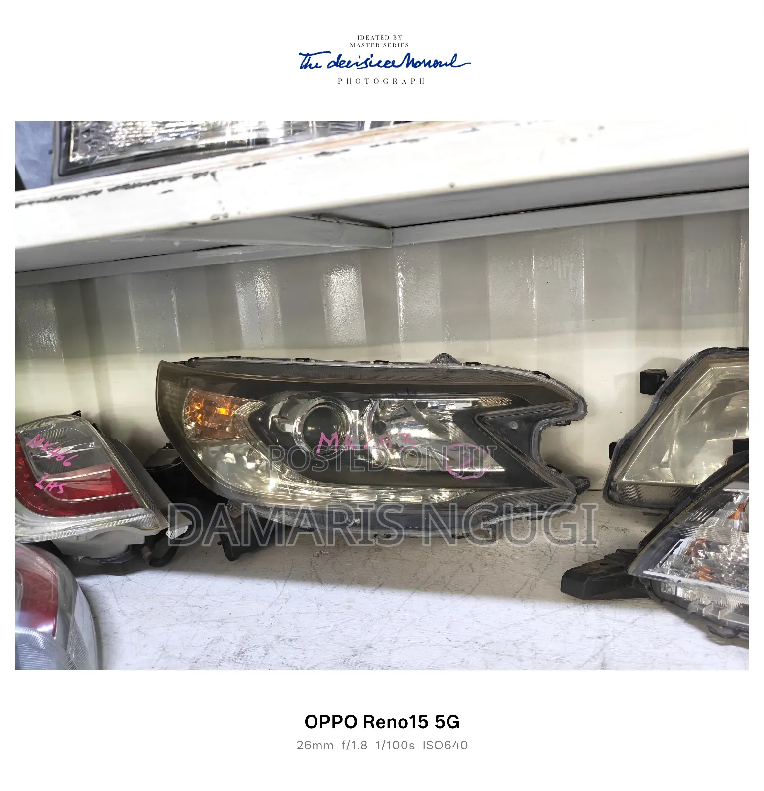 Honda Cr-v Rm1 Headlight Ex Japan