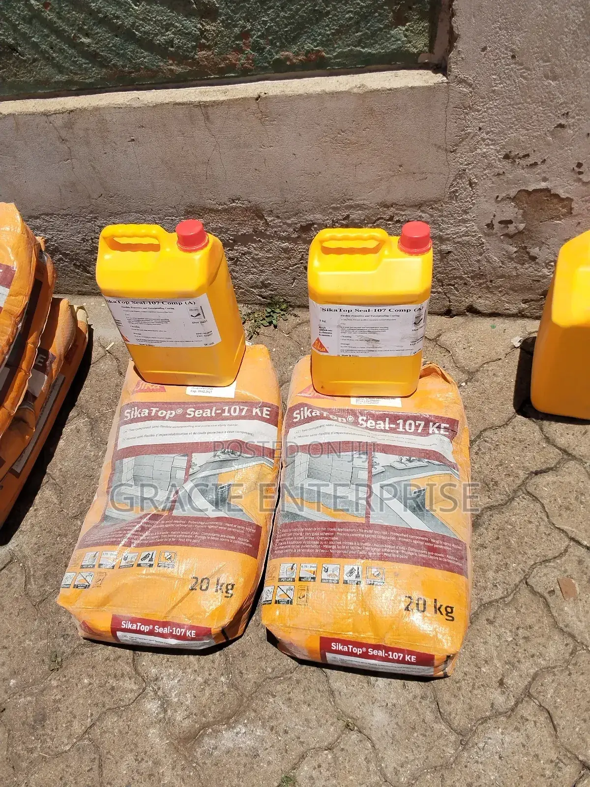 Cementitous Waterproofing Slurry/ Sika Top Seal 107