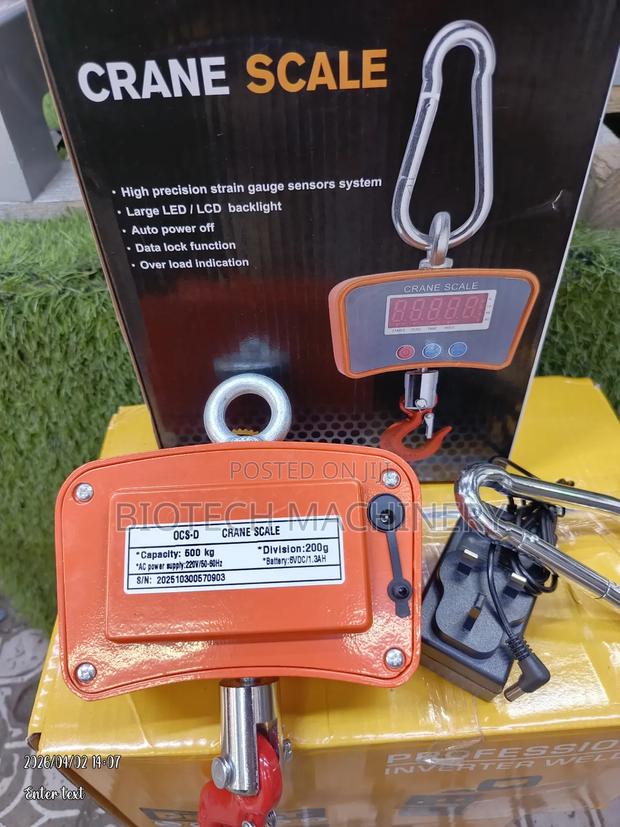 500kgs Digital Crane Scale - thumbnail 2