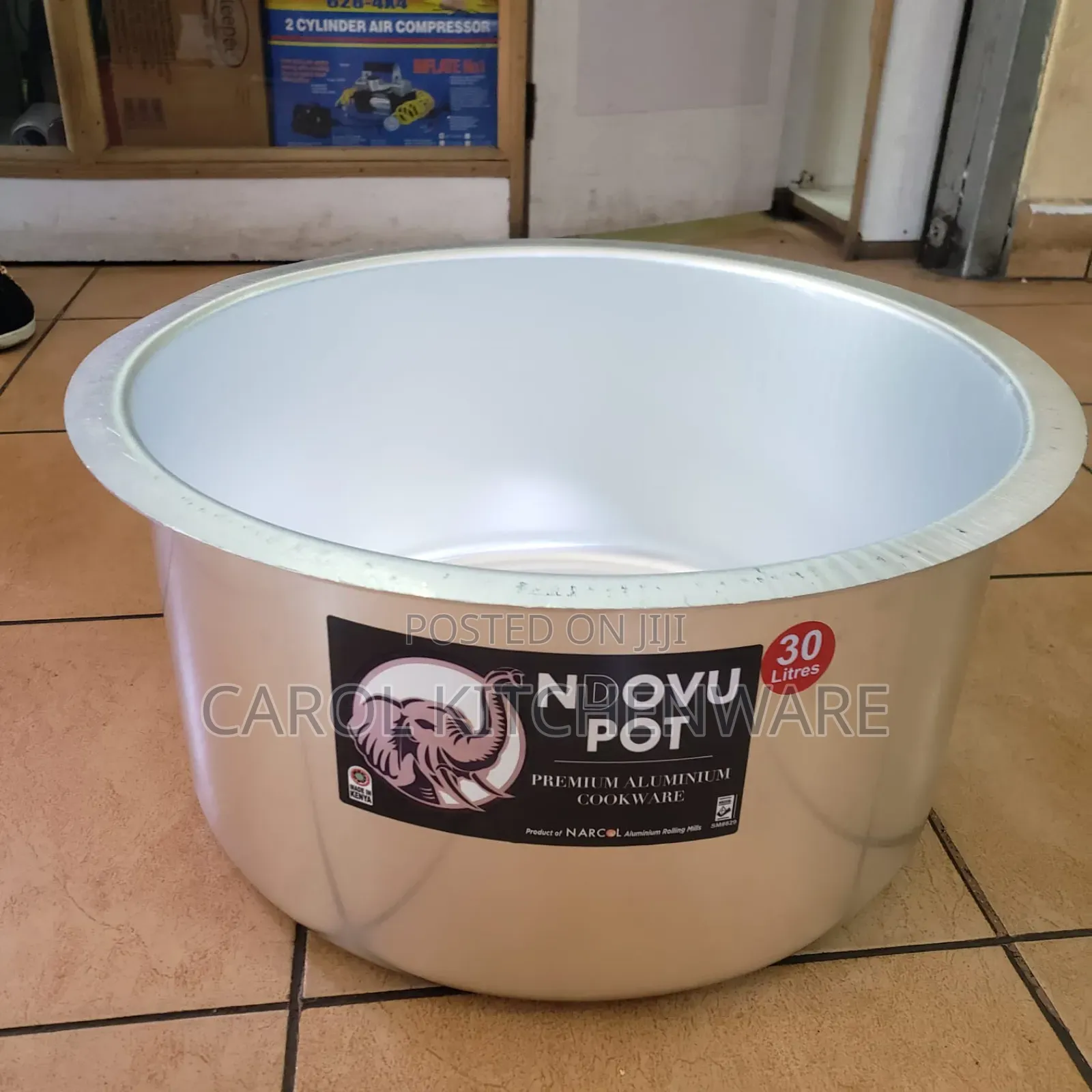 30 LTR Aluminium Sufuria/Big Size Sufuria