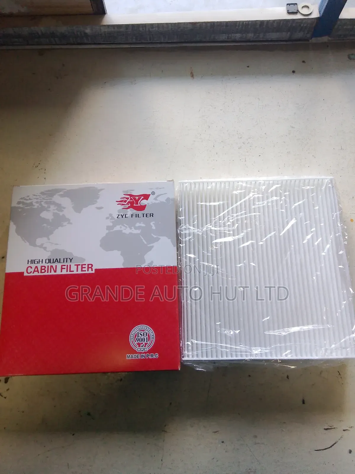 Ac Filter Toyota Fielder/Axio (Zyc Brand)