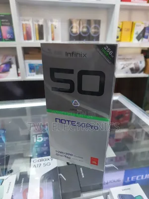 New Infinix Note 50 Pro 256 GB Black