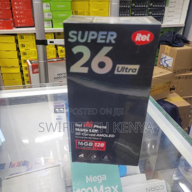 New Itel S26 Ultra 256 GB Black