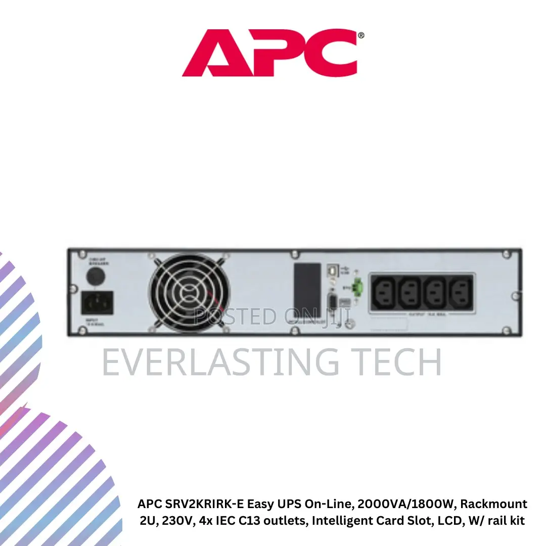 Apc Easy Ups on-Line SRV 2000va Rm 230v With Rail Kit (Srv2krirk) Rm