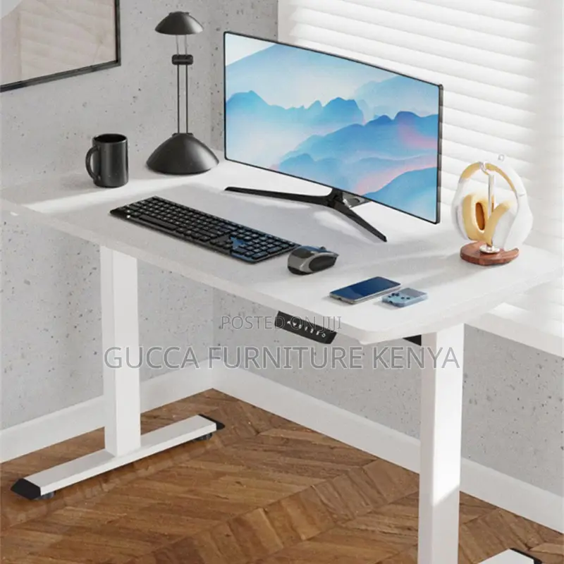 120cm Height Adjustable Electric Pc Gaming Table