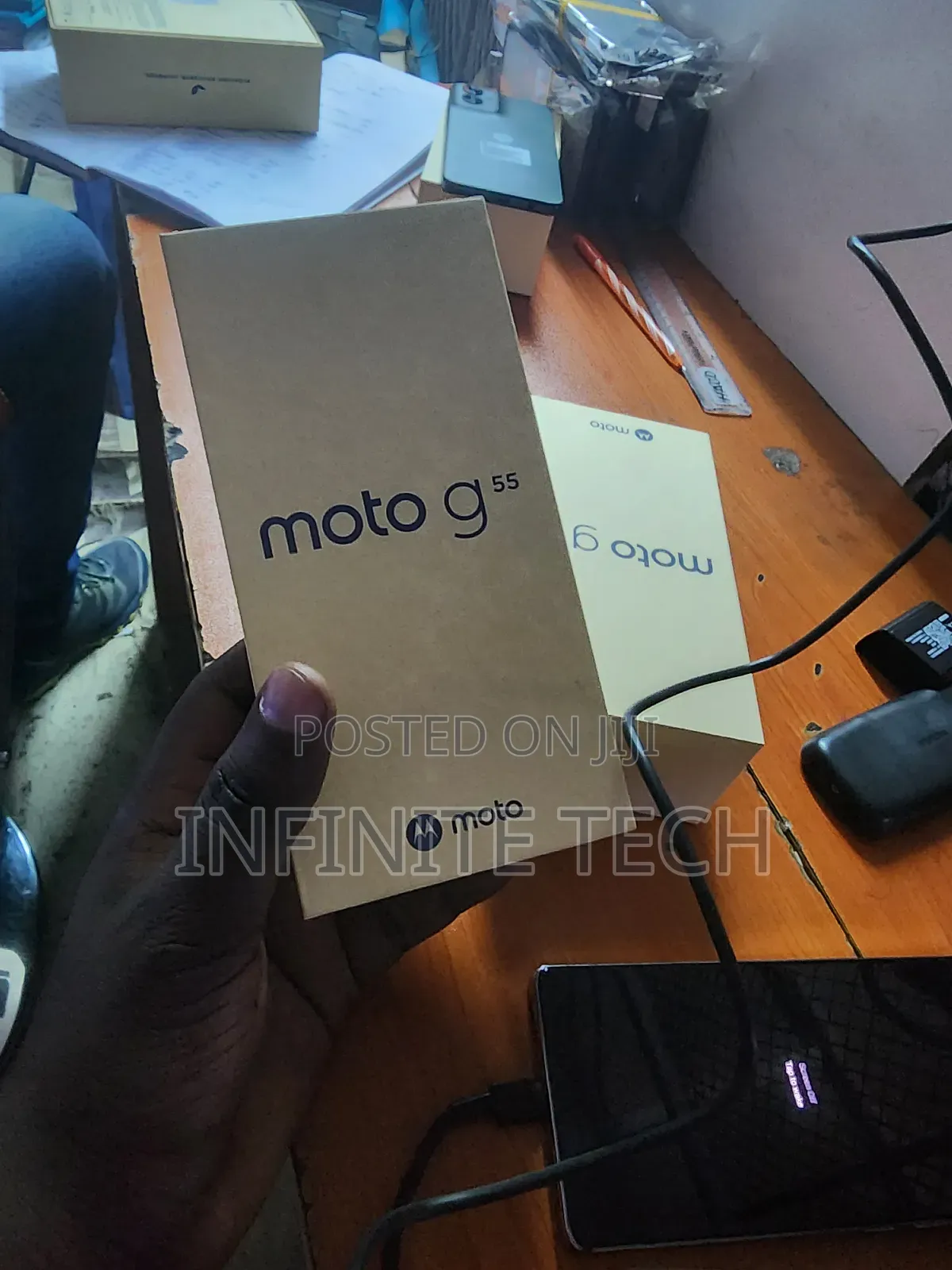 New Motorola Moto G55 256 GB Black