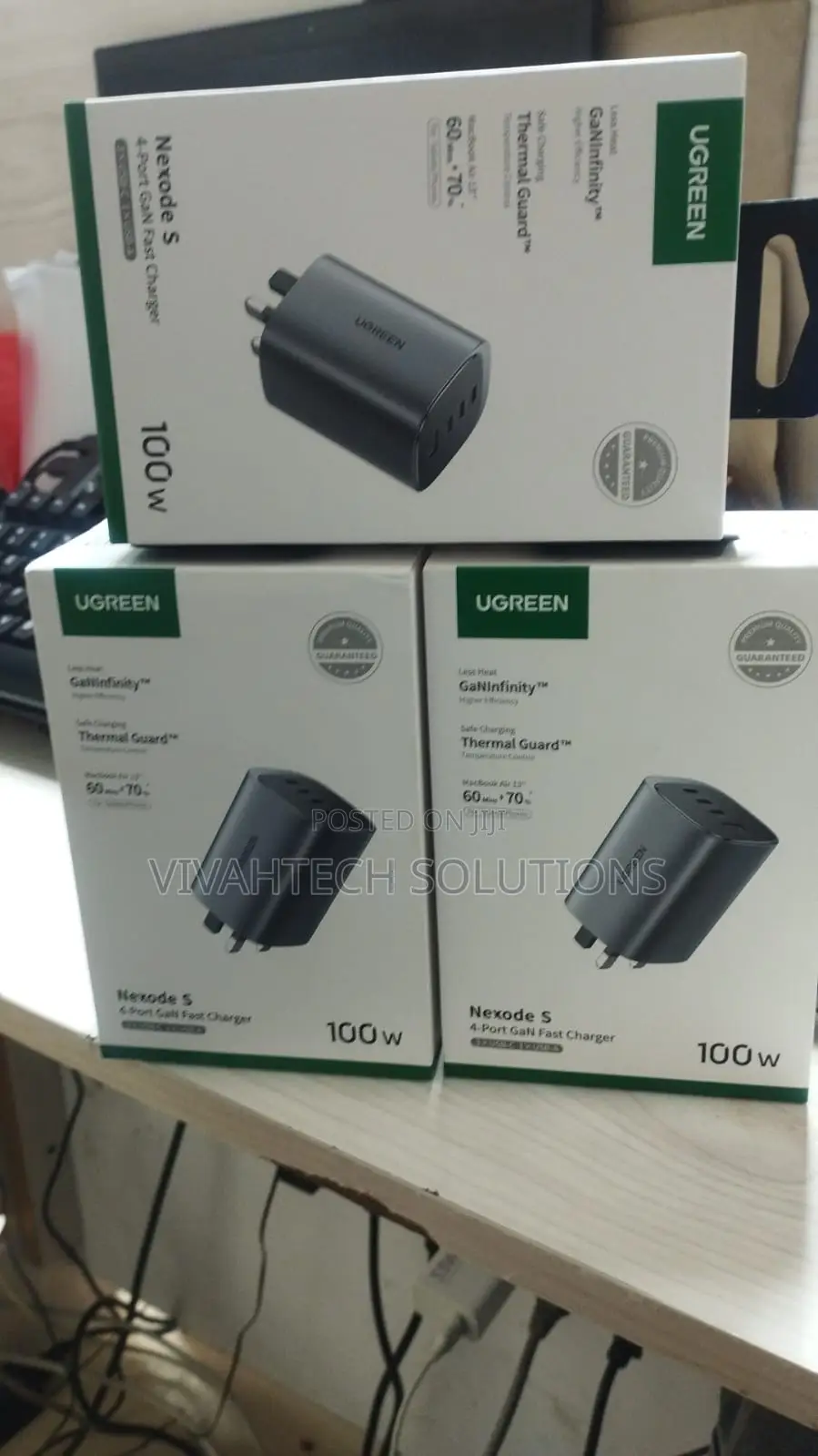 Ugreen Nexode S 4 Port Gan Fast Charger 100w
