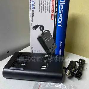 Battery Level Display Olesson 1662 Car Power Inverter 150w