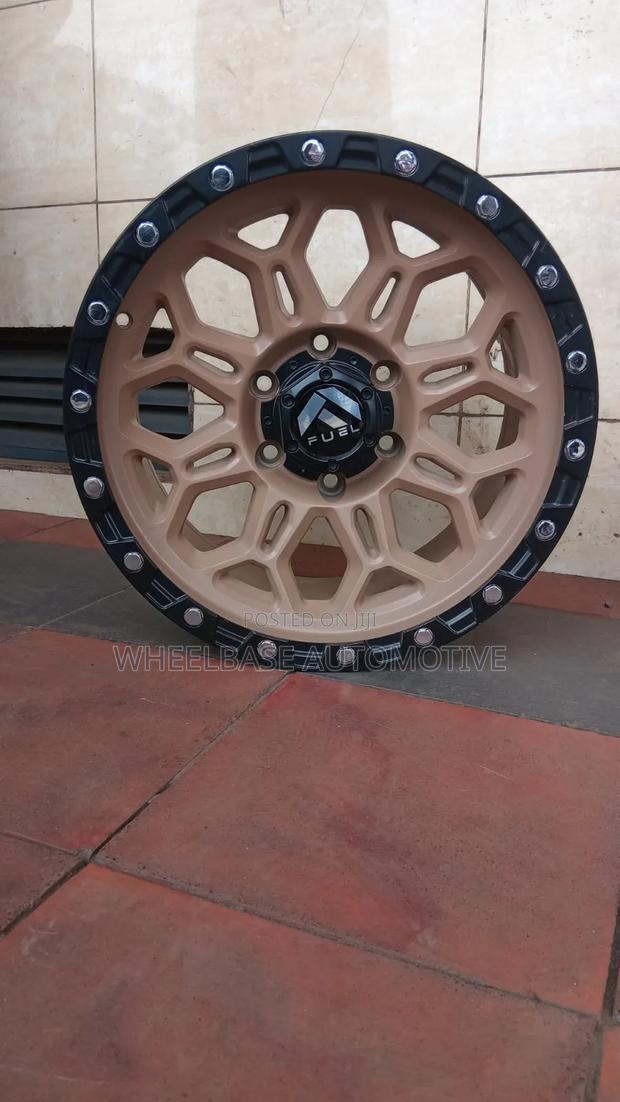 17" Offset Alloy Rims: Hilux//Prado/D-Max//Ford Ranger. Free Fitting