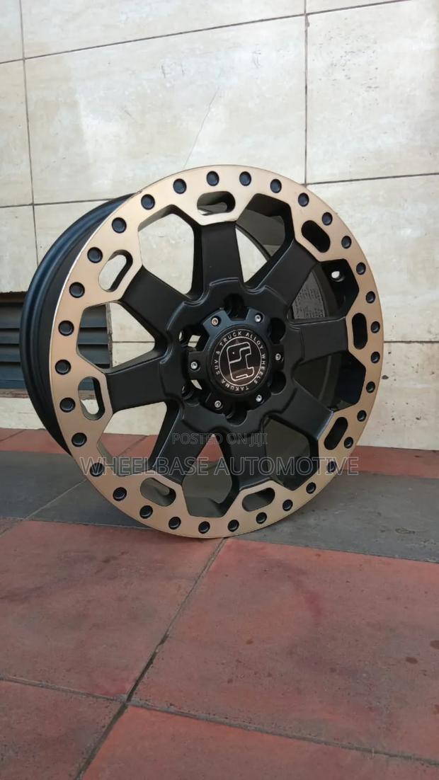 17" Offset Alloy Rims: Hilux//Prado/D-Max//Ford Ranger. Free Fitting - thumbnail 2