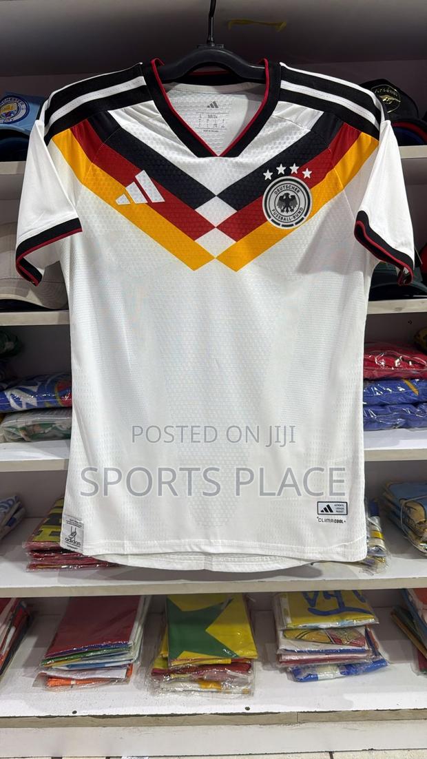 White Adidas Germany Player Version Home Jersey Worldcup 2026 - thumbnail 2