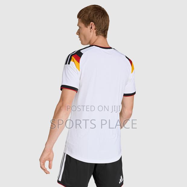 White Adidas Germany Player Version Home Jersey Worldcup 2026 - thumbnail 3